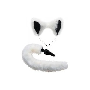 EasyToys Комплект бяла лисича опашка и уши Tailz (P22826)