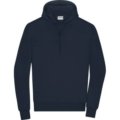 James & Nicholson JN 8034 / pánska lounge mikina s kapucňou light blue