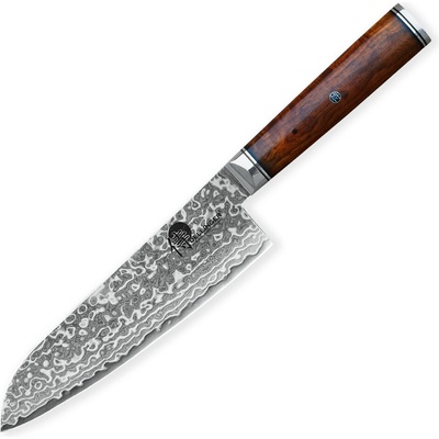 DELLINGER kuchyňský nůž M390 Cocobolo Santoku 180 mm