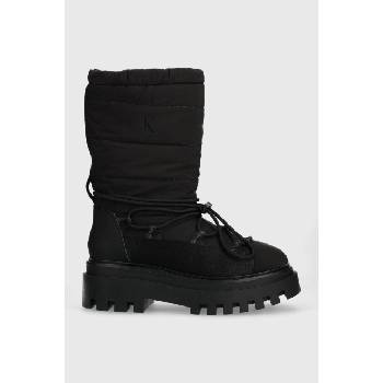 Calvin Klein Jeans Апрески Calvin Klein Jeans FLATFORM SNOW BOOT NYLON WN в черно YW0YW01146 (YW0YW01146)