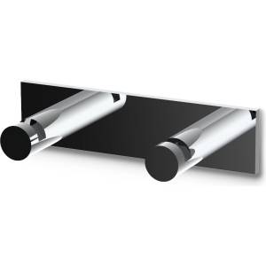 DECOR WALTHER Кука за кърпа Mikado Frame двойна хром (0524100)