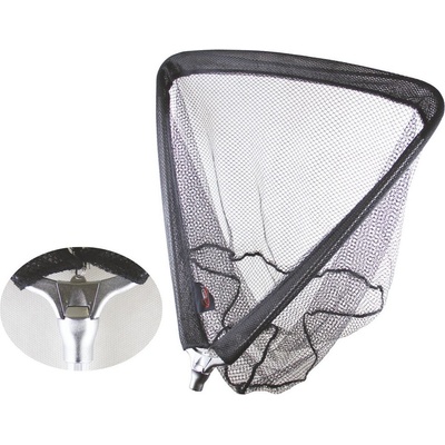 MISTRALL Podběrák ALU X2 s měkkou síťkou 2,5m 3díl