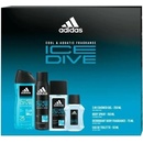 Adidas Ice Dive EDT 50 ml + deospray 150 ml + sprchový gel 250 ml dárková sada