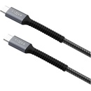 Fixed FIXDA-CC2-GR USB-C to USB-C PD, 2m, sivý