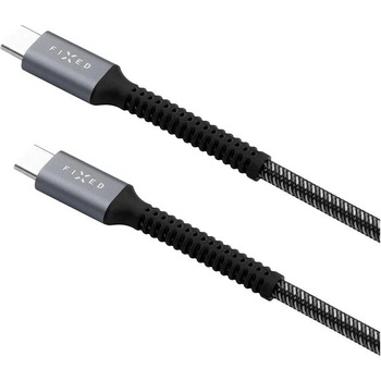 Fixed FIXDA-CC2-GR USB-C to USB-C PD, 2m, sivý