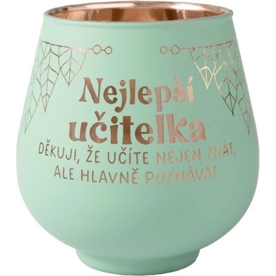 Albi Zrcadlový svícen - Nejlepší učitelka – Sleviste.cz