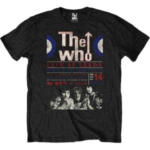 The Who Live At Leeds '70 Black M Риза (WHOECOTS01MB02)