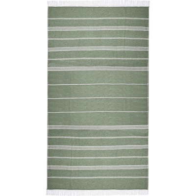 The One Towelling ručník Recycled Hamam Towel 100 x 180 cm olivová