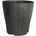 HORECANO Саксия Gardenya - 24.5 х 25см - Черна (0150119)