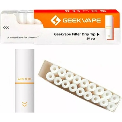 GeekVape Wenax Pod náhradný filter 20 ks white