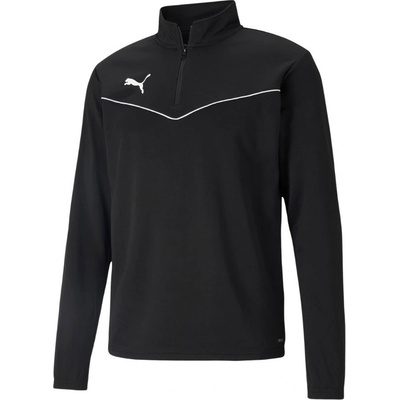 Puma Teamrise 1 4 zip top Men's sweatshirt black 657394 03
