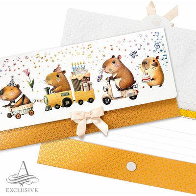 ARGUS Obálka s kartičkou Capybara 87-6008