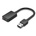 Vention USB-A 2.0/M - 23, 5 мм/F (външен, черен), 0, 15 м, звукова карта