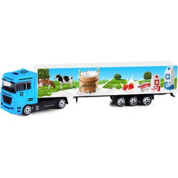 Image 1 of Rappa Метален камион Rappa - Мляко и млечни продукти, 20 cm (224674)