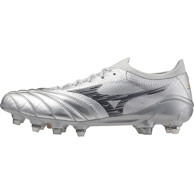 Mizuno Футболни бутонки Mizuno Morelia Neo 4 Elite Adults Soft Ground Football Boots - Glx Slv/C Gry