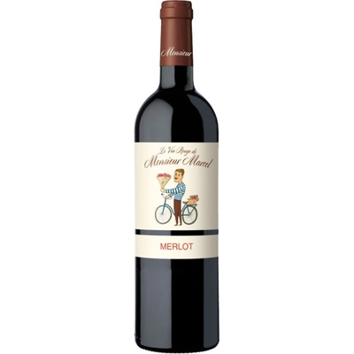 Monsieur et Mademoiselle Merlot Mr. Marcel 2022 13,5% 0,75 l (holá láhev)