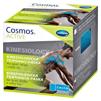 Cosmos Active Kinezio tejp.páska modrá 5 cm × 5 m
