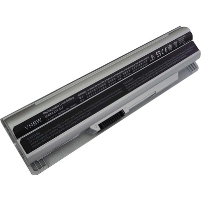 VHBW Батерия за Medion Akoya Mini E1311 / E1315 / MSI CR650, srebrna, 6600 mAh (800109031)