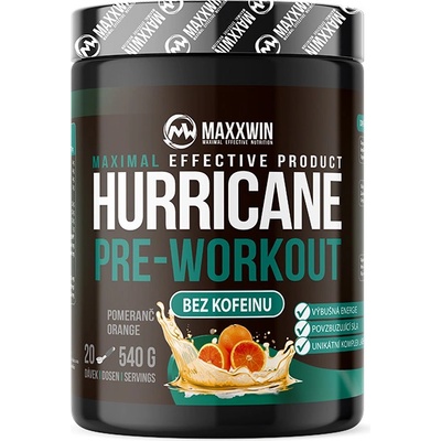 Maxxwin Huricane Pre-workout NO Caffeine 540 g