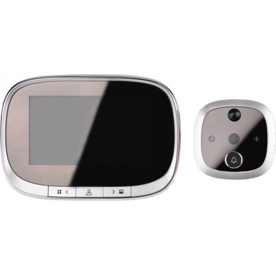 Secutek Digitálne dverné kukátko SF-550 4,3 ", IR