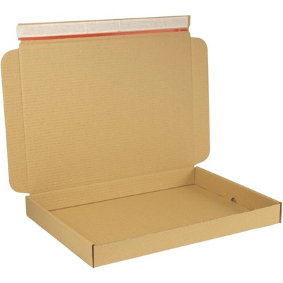 Krabice z třívrstvého kartonu 430x310x42 mm pro tiskoviny A3, lepicí páska, 10 ks