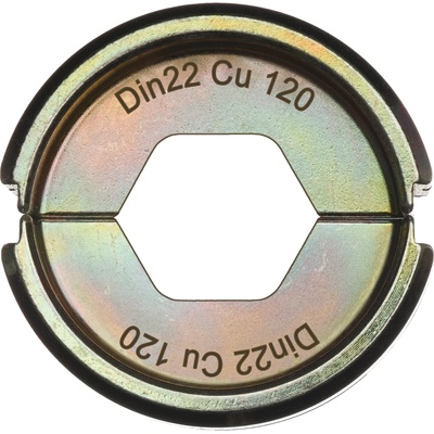 Milwaukee Krimpovací čelisti DIN - DIN22 Cu 120 - 1 pc
