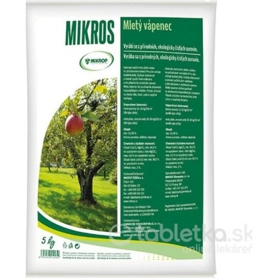 Mikrop Mletý vápenec 5 kg