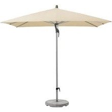 Glatz Profesionální slunečník Fortino Riviera, čtvercový 240x240 cm (2,4x2,4 m), rám eloxovaný hliník, potah polyester 250 g/m2