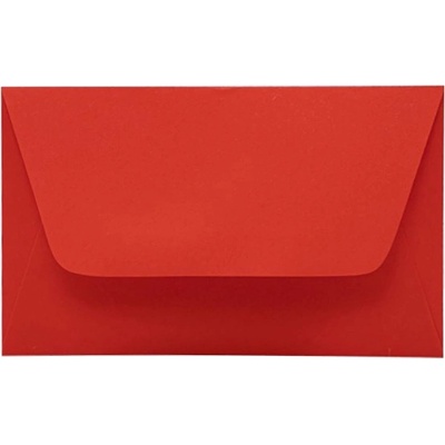 KASKAD Цветни пликове за визитки KASKAD 70x105mm 28 coral red 50 броя 00128 (00128)