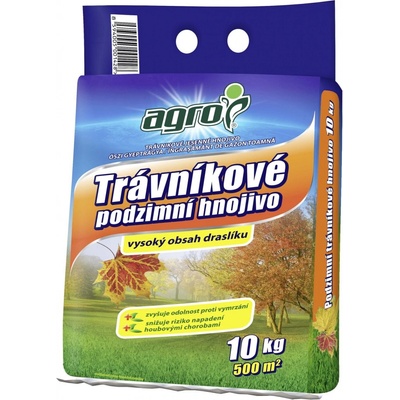 Agro trávníkové hnojivo podzimní 10 kg – Zboží Mobilmania