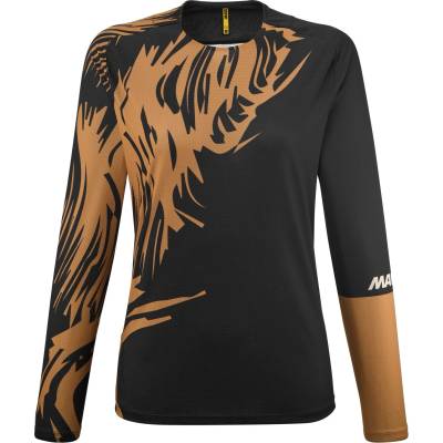Mavic Дамска фланелка с дълъг ръкав за колоездене Mavic Women's Deemax Enduro L/S Jersey Cycling jersey - Black - размер XS (156-2845-0111)