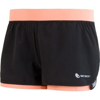 Sensor Kalhoty krátké dámské TRAIL černo/meruňkové