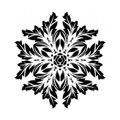 Artremiss Mandala plastová šablona 008 E 29x29cm – Sleviste.cz