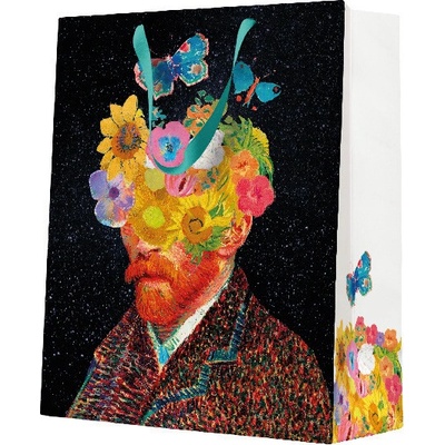 Paw Papírová taška Paw velká Van Gogh Floral Dream 617202