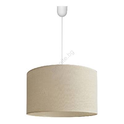 Висящ полилей ALBA 1xE27/15W/230V Ø 45 cм бежов (HE0991)