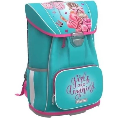 ErichKrause Раница ErichKrause ErgoLine 16 л Girly Day, с твърдо дъно
