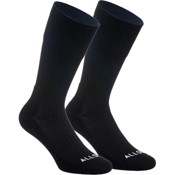 Allsix Stredne vysoké ponožky na volejbal VSK500 čierne