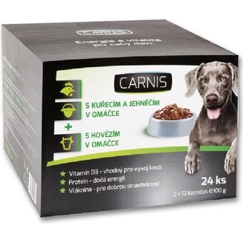 Carnis kapsičky pre psy 12 x 100 g