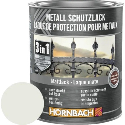 Hornbach Farba na kov 3v1 750ml svetlošedá matná