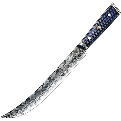 HARAHU Дамаски кухненски нож YU-37420 - Slaughter / Син KP37420 (YU-37420)