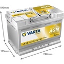 VARTA AGM 70Ah 760A (840070076)