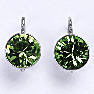 Čištín se Swarovski krystalem peridot NK 1347