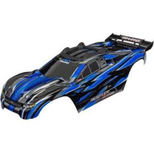Traxxas Каросерия Traxxas Rustler 4X4 VXL синя (без скоби)