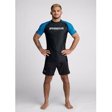 Rashguard funkčné tričko IpponGear Ranked krátke rukávy Blue