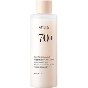 Anua Rice 70 Glow Milky Toner - Хидратиращ тоник с оризов екстракт и керамиди 250мл