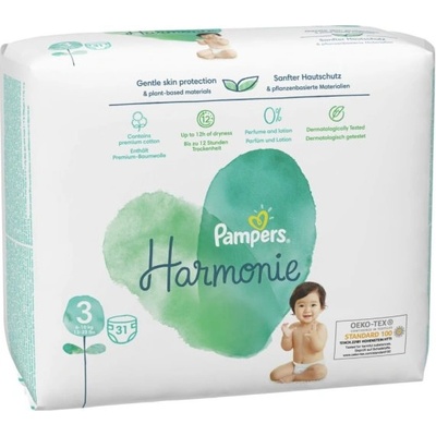 Pampers Памперси Pampers Harmonie 3 (6-10 кг. ) - 31 броя