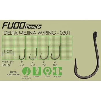 Fudo Delta Mejina Ringed vel.5 9 ks