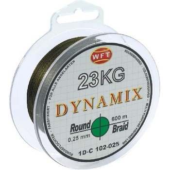 WFT Šnúra Round Dynamix KG Zelená 150m 0,10mm 10kg