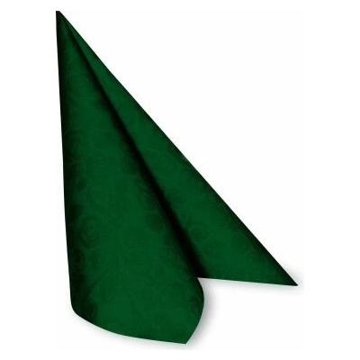 PAP-Airlaid Obrúsok PREMIUM Dekor-R tmavozelený 40x40 cm 50 ks