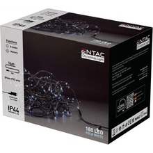 Entac Christmas IP44 180 LED Festoon CW 14m